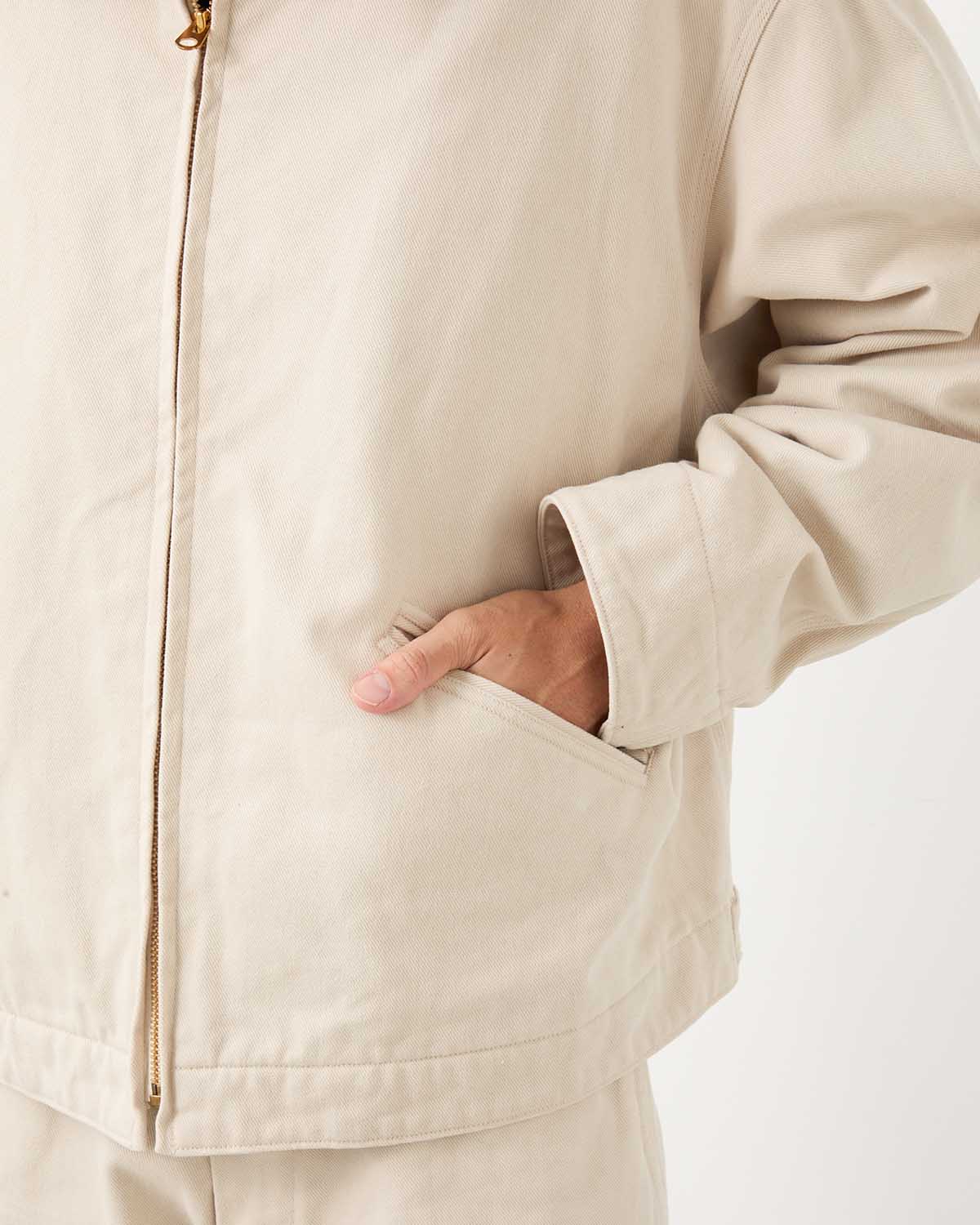 コットンツイルジップショートジャケット – COVERCHORD