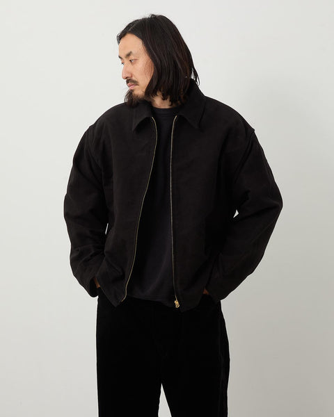 COMOLI 25AW モールスキンジップショートジャケット 3 9/23(土)発売