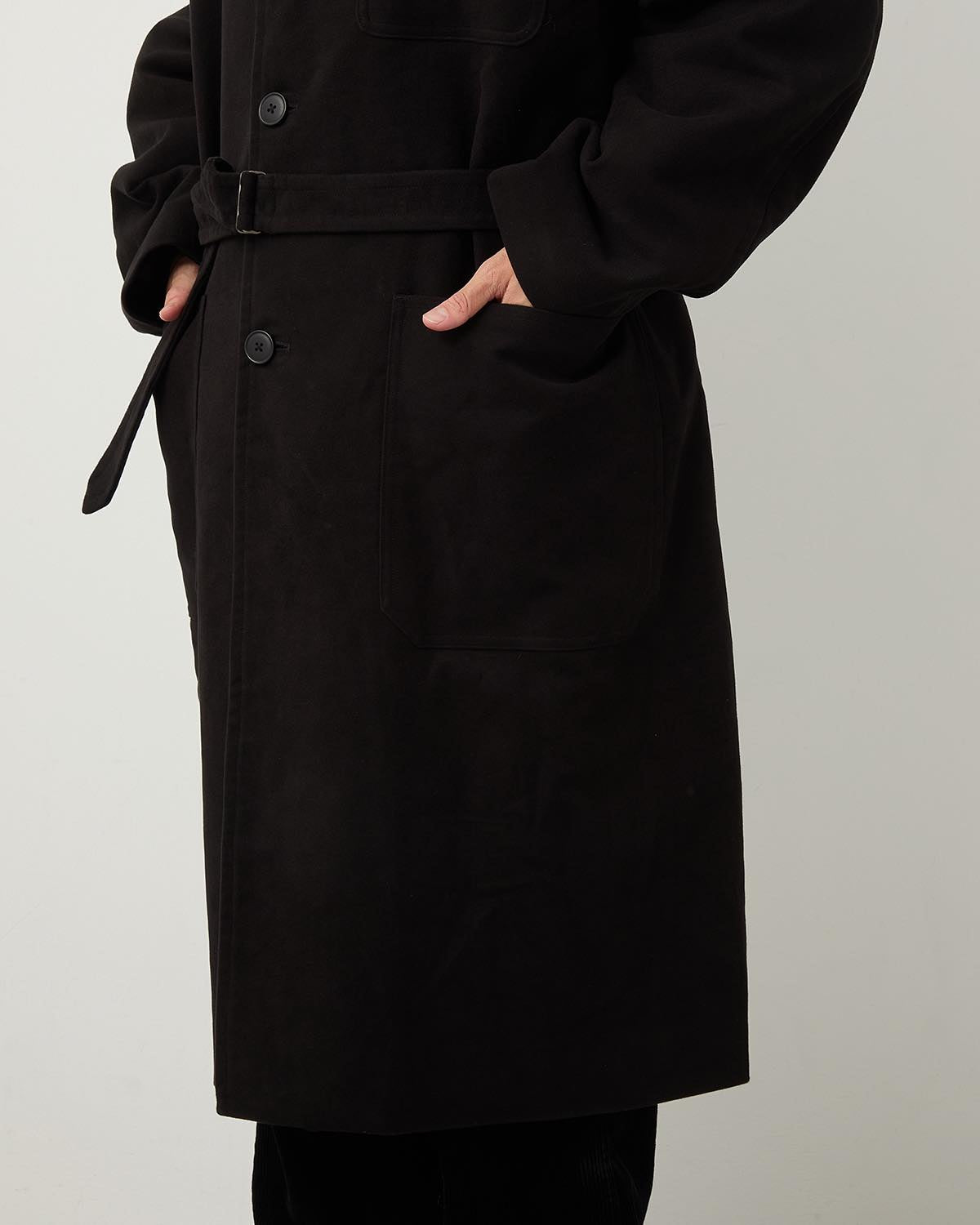 MOLESKIN MILITARY COAT