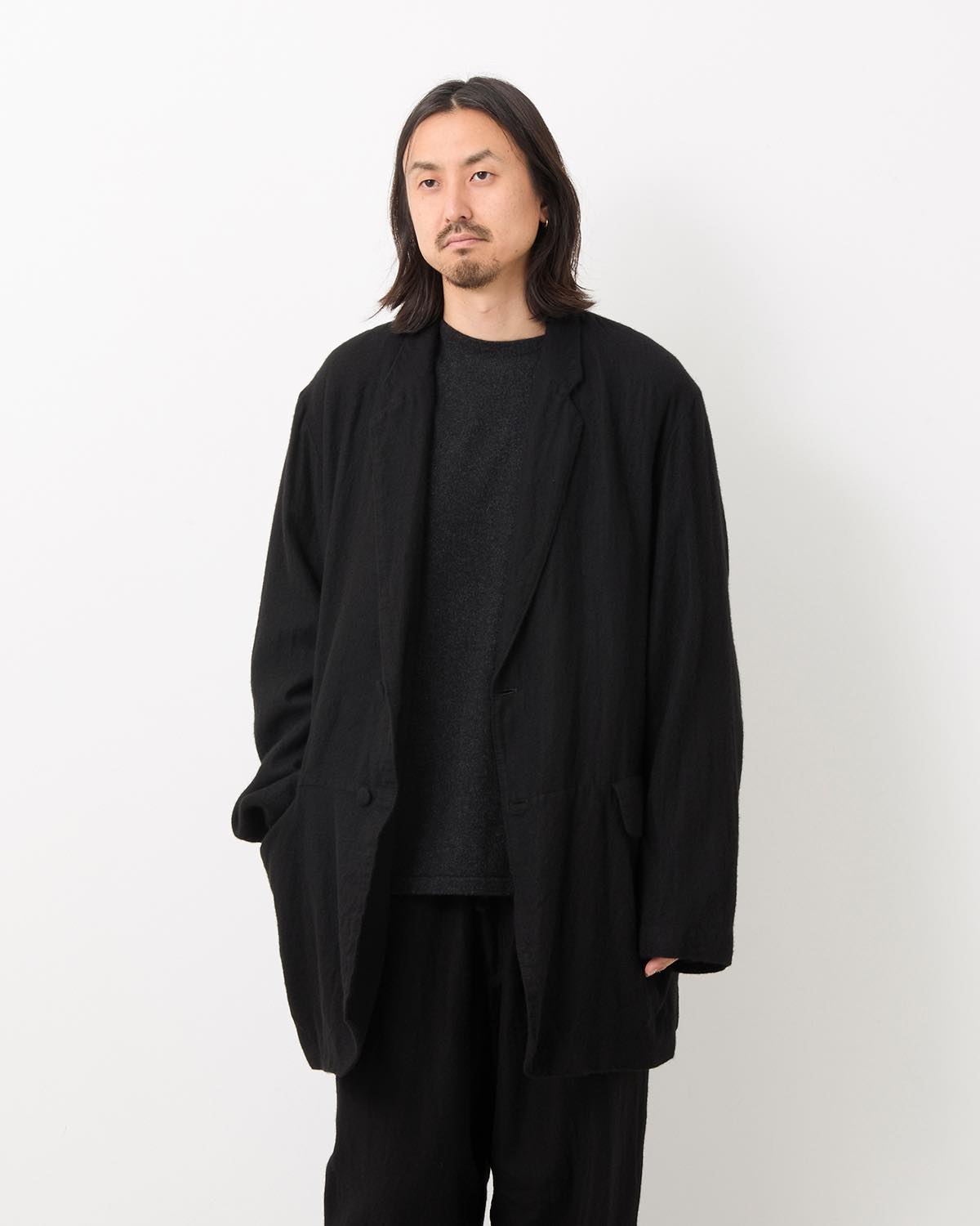 CASHMERE SILK FROCK COAT