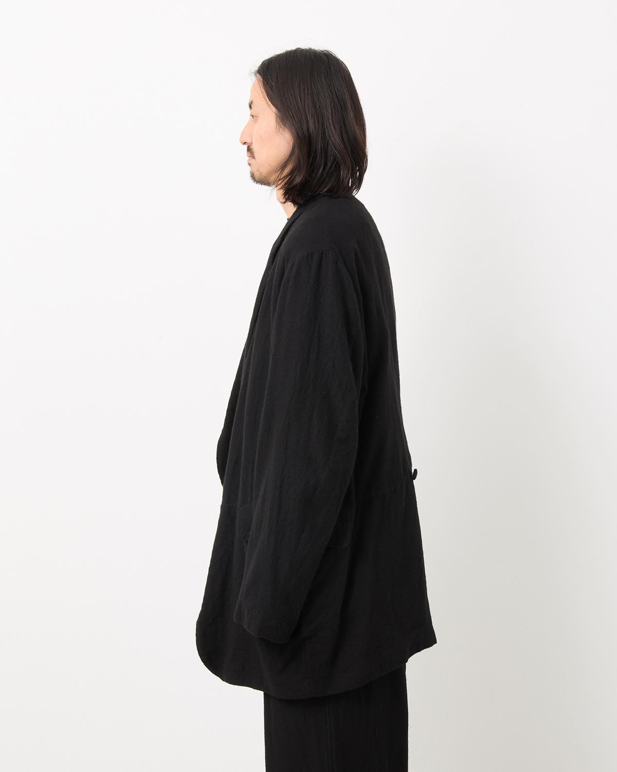 カシミヤシルクフロックコート