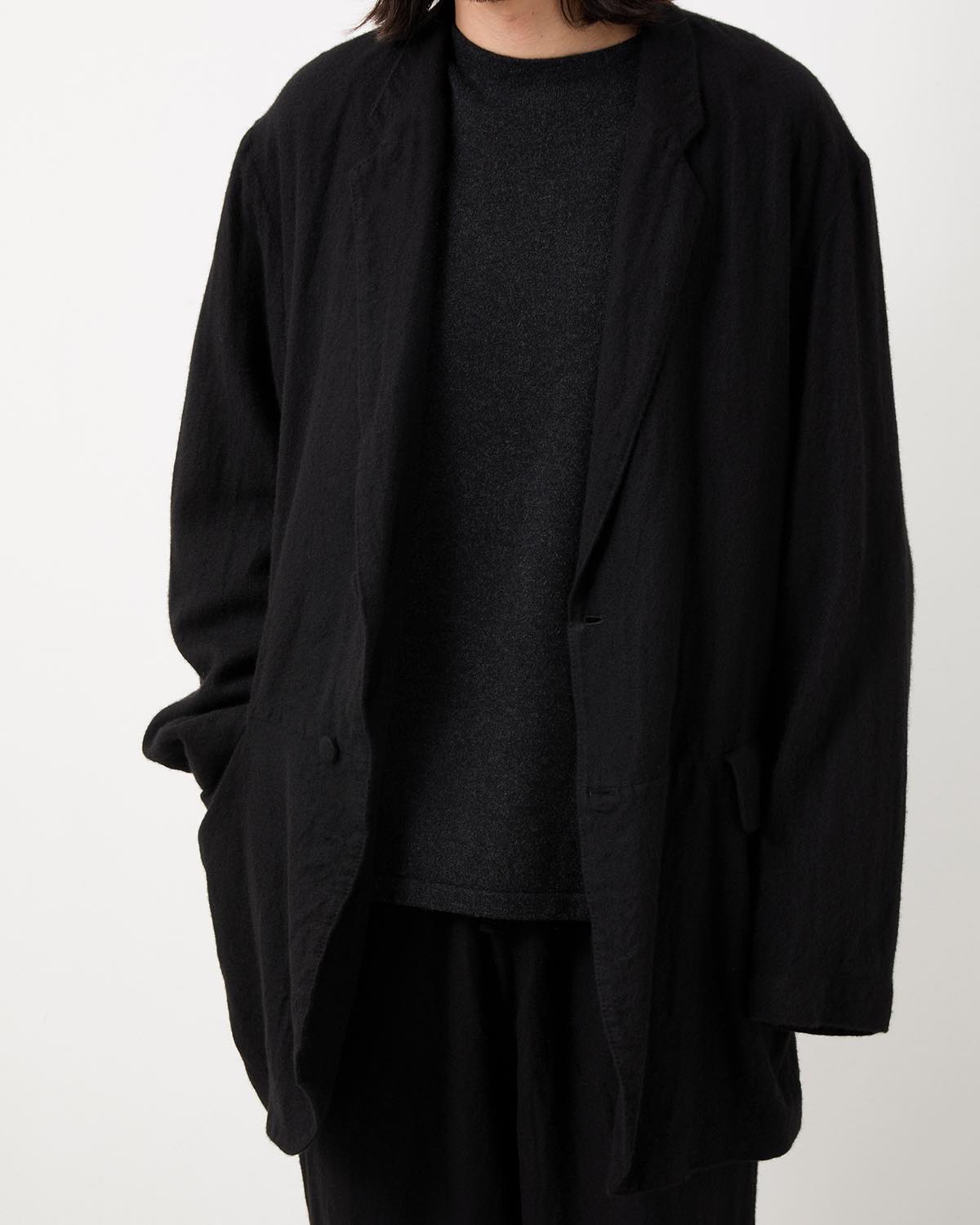 CASHMERE SILK FROCK COAT