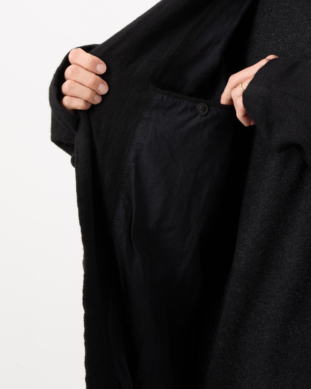 CASHMERE SILK FROCK COAT