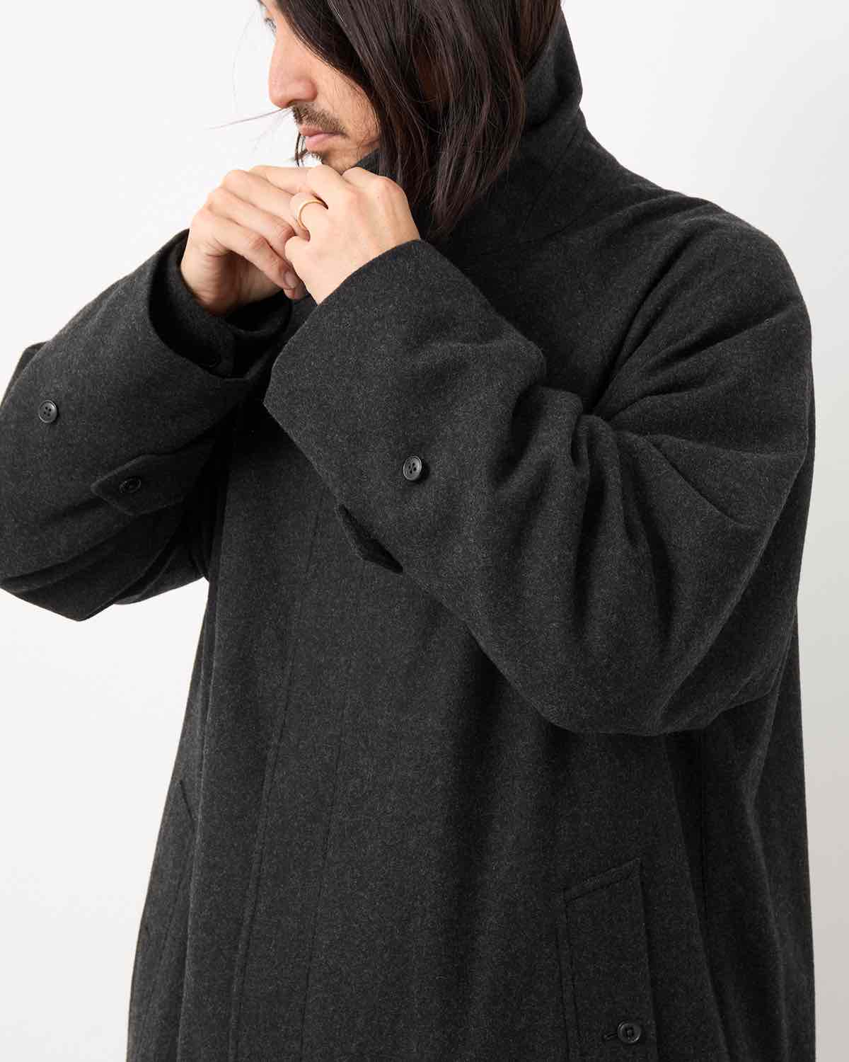 CASHMERE BALCOLLAR COAT