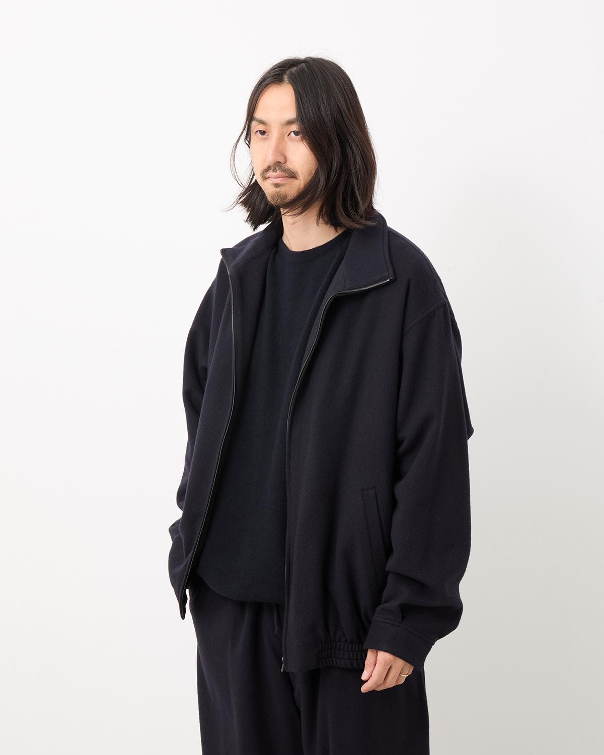 CASHMERE TRACK JACKET