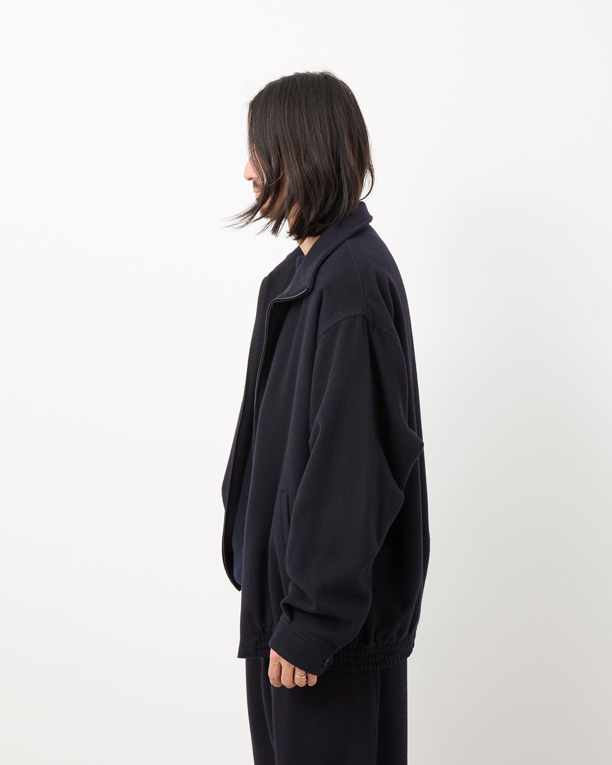 CASHMERE TRACK JACKET