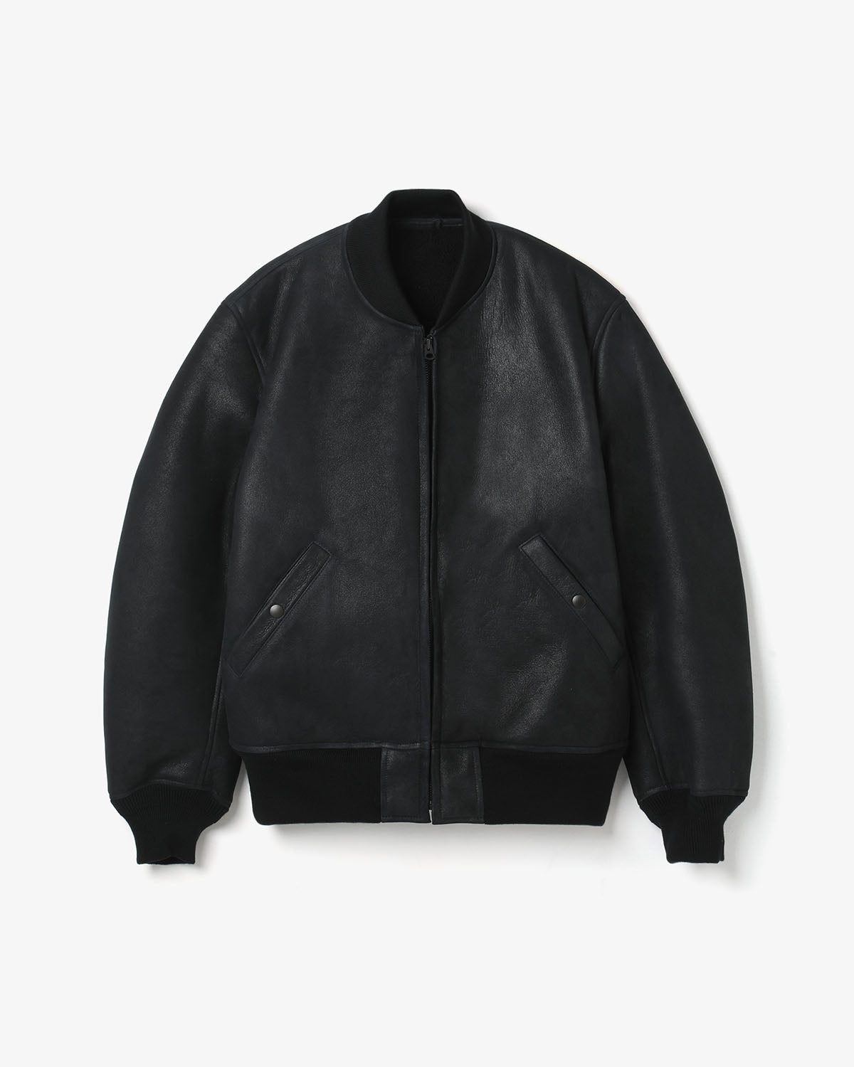 SHEEPSKIN ZIP BLOUSON