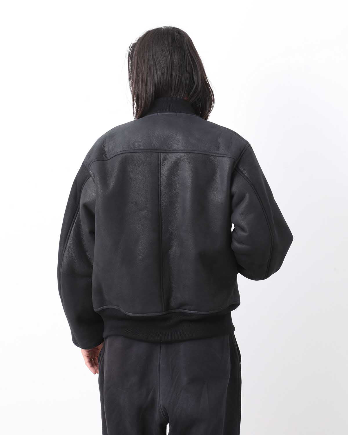 SHEEPSKIN ZIP BLOUSON