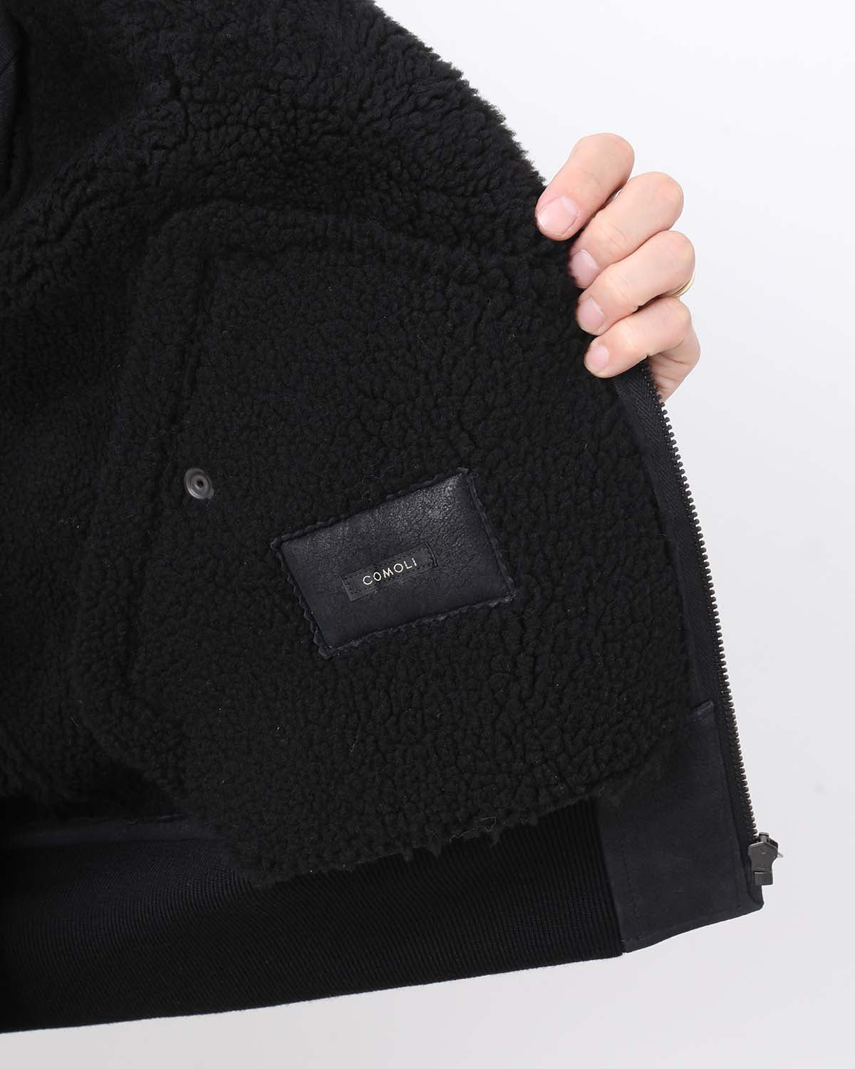 SHEEPSKIN ZIP BLOUSON