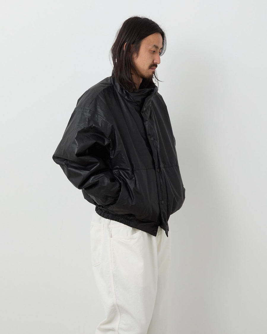 d*8様 25SS COMOLI ペーパーレザー コーチジャケット COMOLI ペーパーレザー コーチジャケット | Less Higashikawa