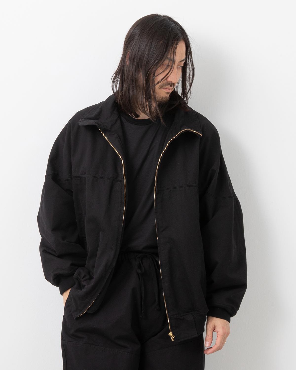 ポストワークツイルキャップショルダーブルゾン