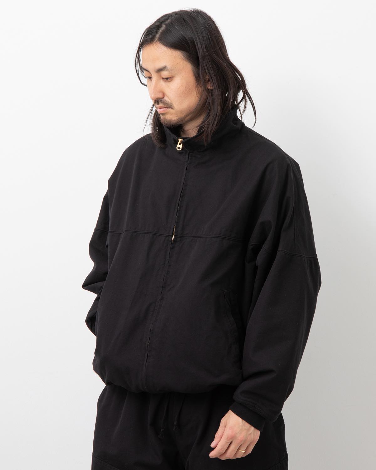 ポストワークツイルキャップショルダーブルゾン