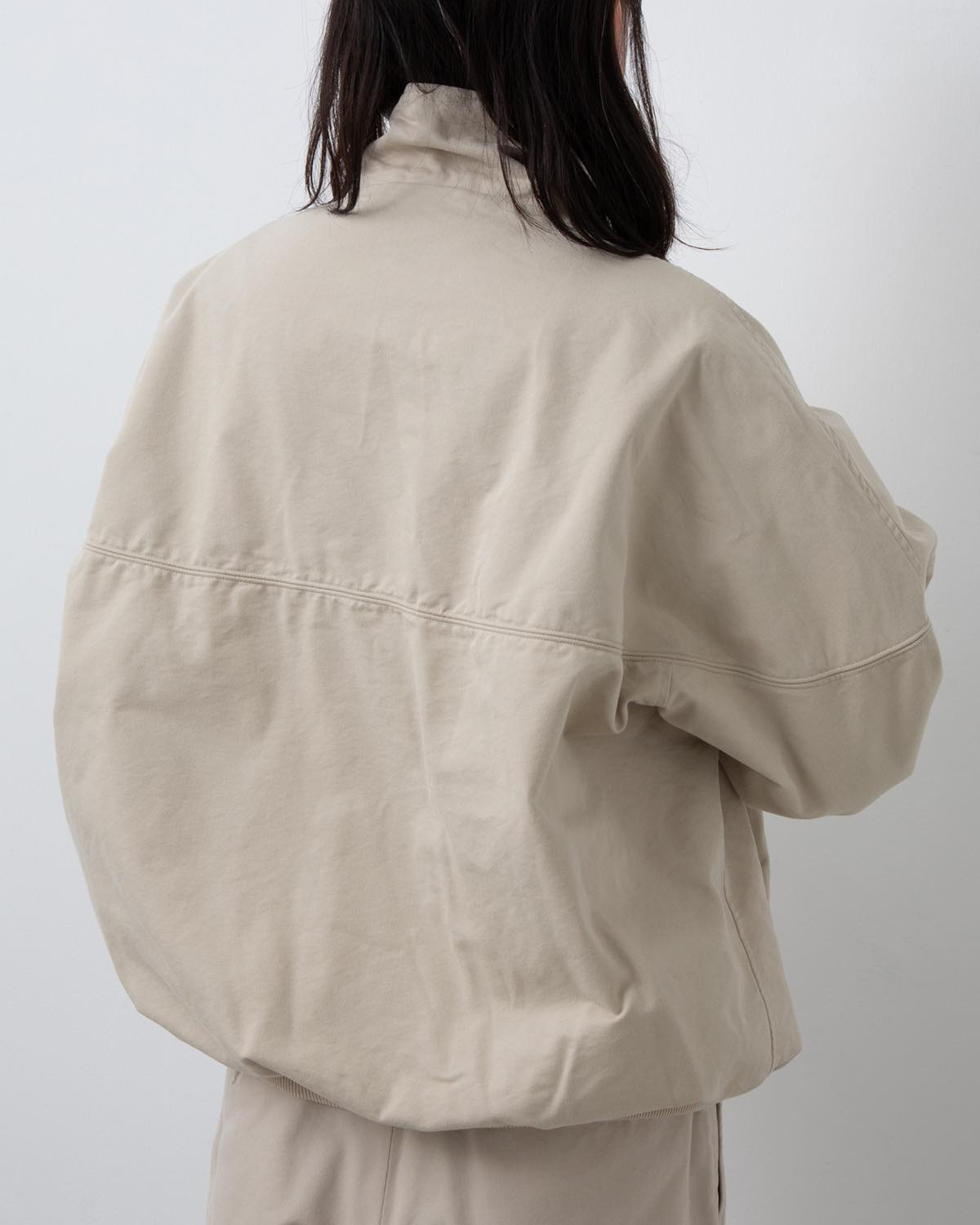ポストワークツイルキャップショルダーブルゾン