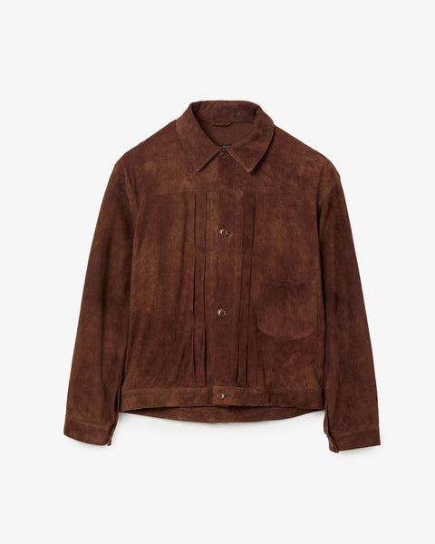 ジャケット・アウター COMOLI 26SS SUEDE TYPE-1 BROWN size3 SUEDE TYPE-1ST – COVERCHORD