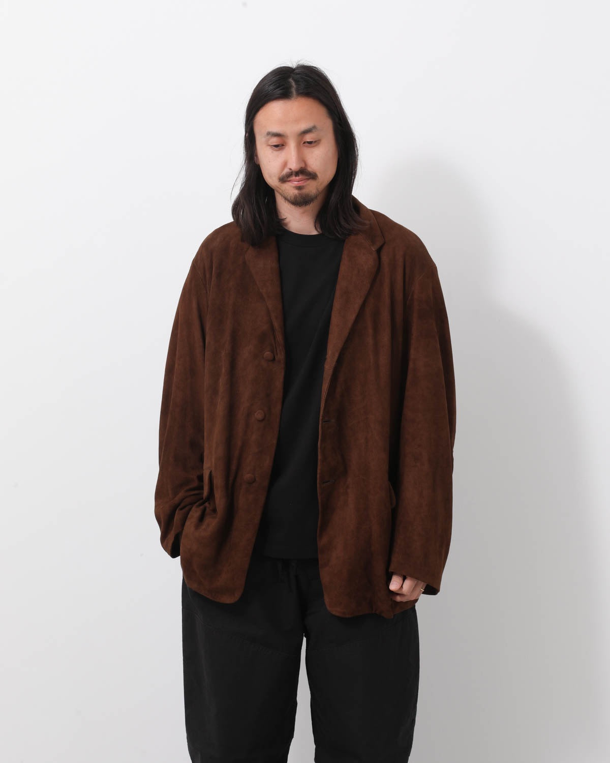 スエードジャケット