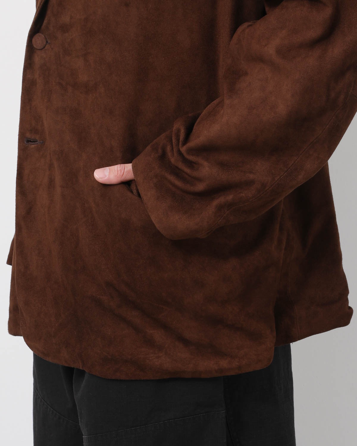 スエードジャケット