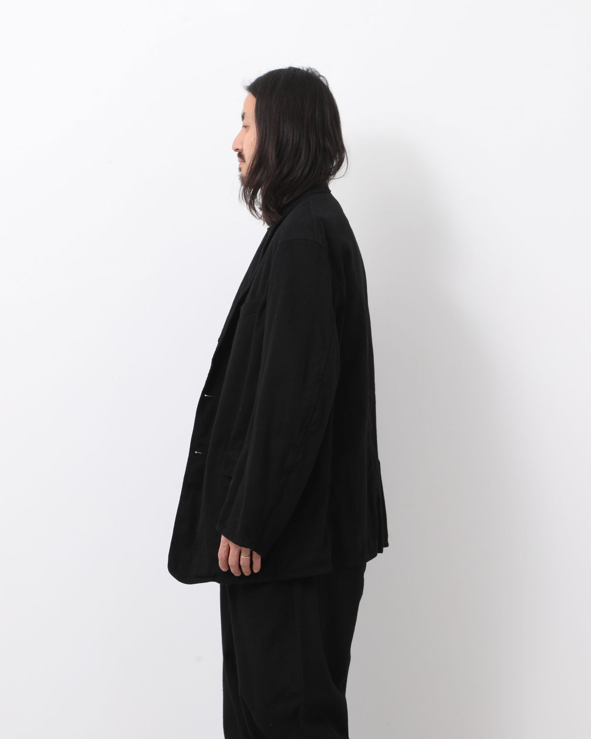 ブラックドリルジャケット