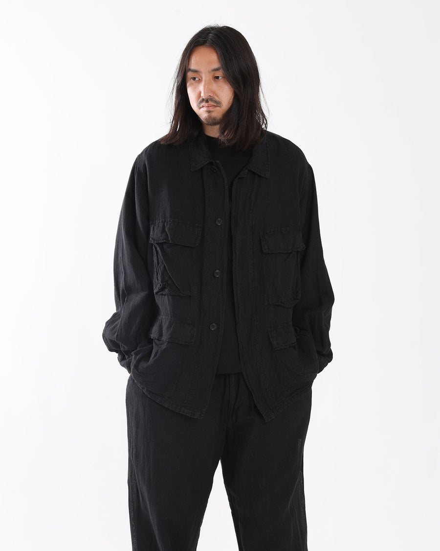 mutancomoli シルクコットン　B.D.Uジャケット　ブラック シルクコットンB.D.Uジャケット – COVERCHORD