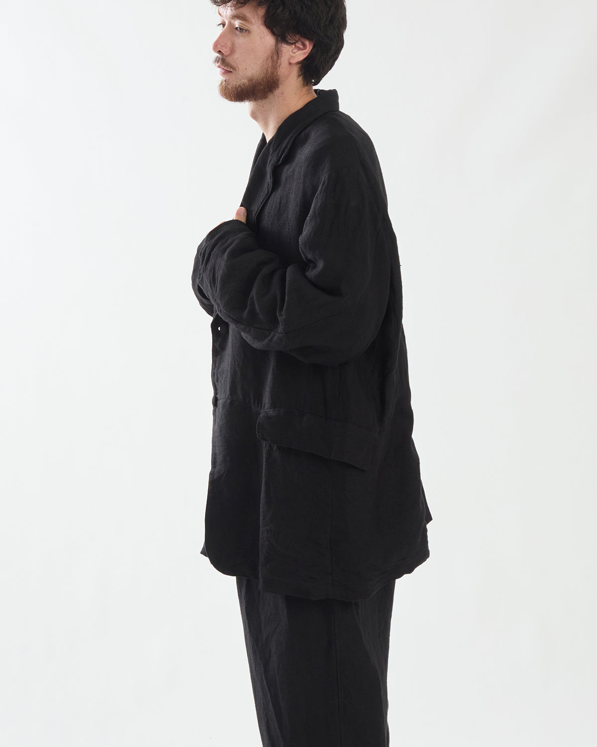 リネンサテンフロックコート
