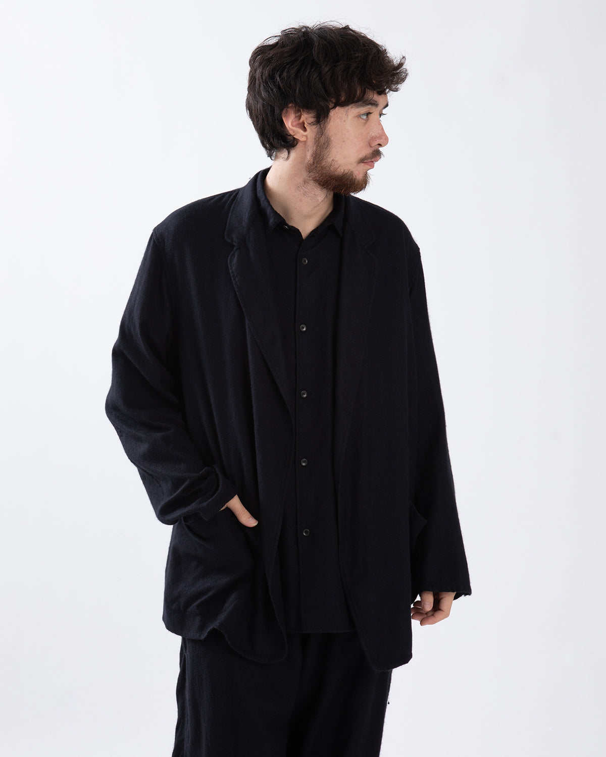 カシミヤシルク ジャケット
