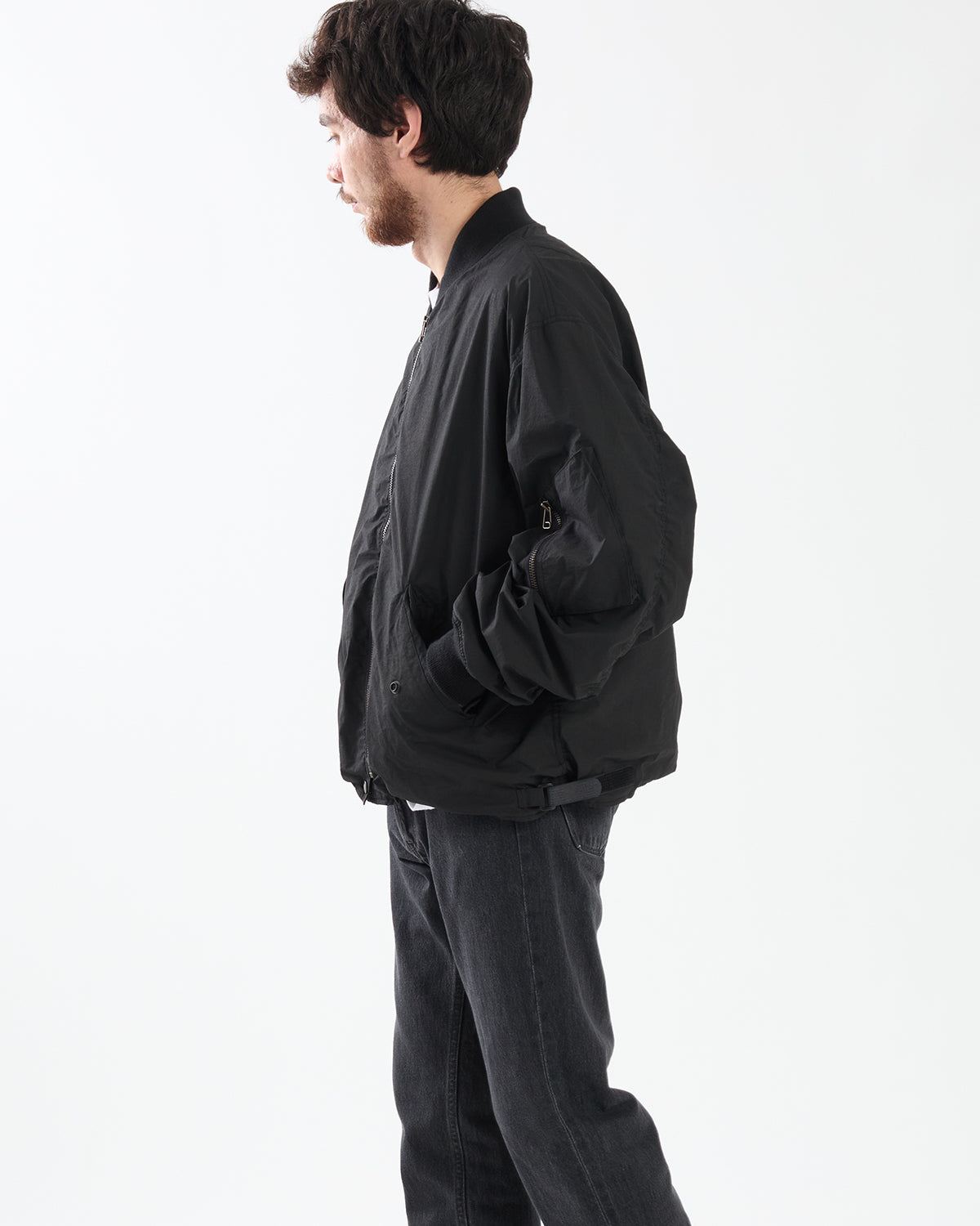COTTON NYLON MILITARY BLOUSON