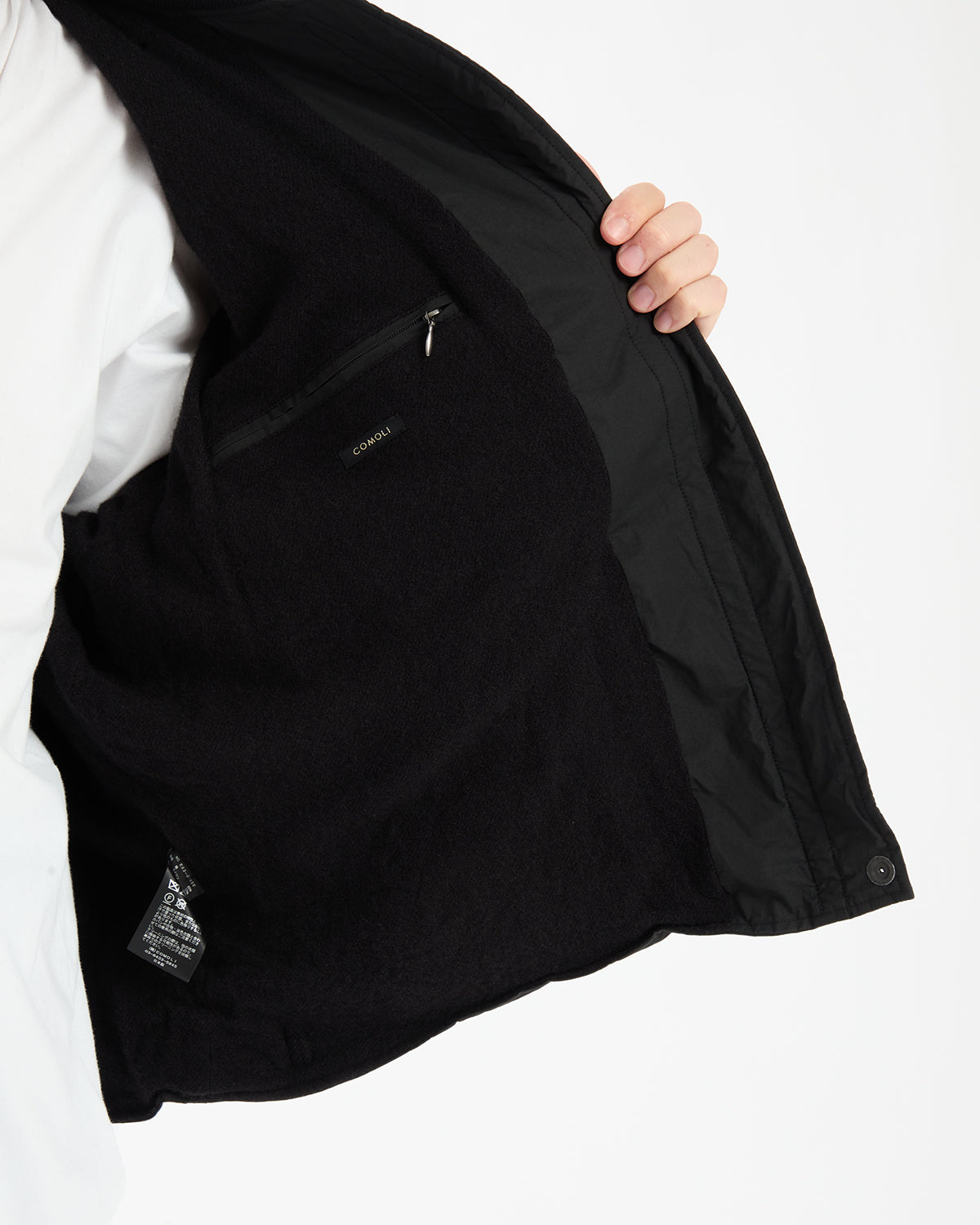 COTTON NYLON MILITARY BLOUSON