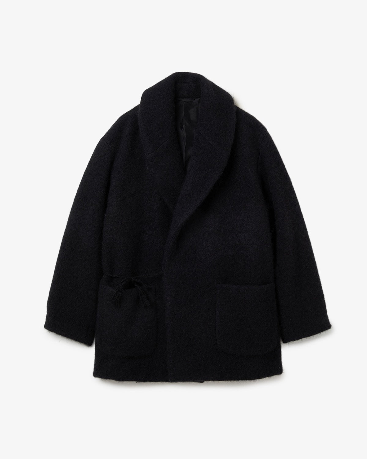 KASHMIR SHAWL COLLAR COAT