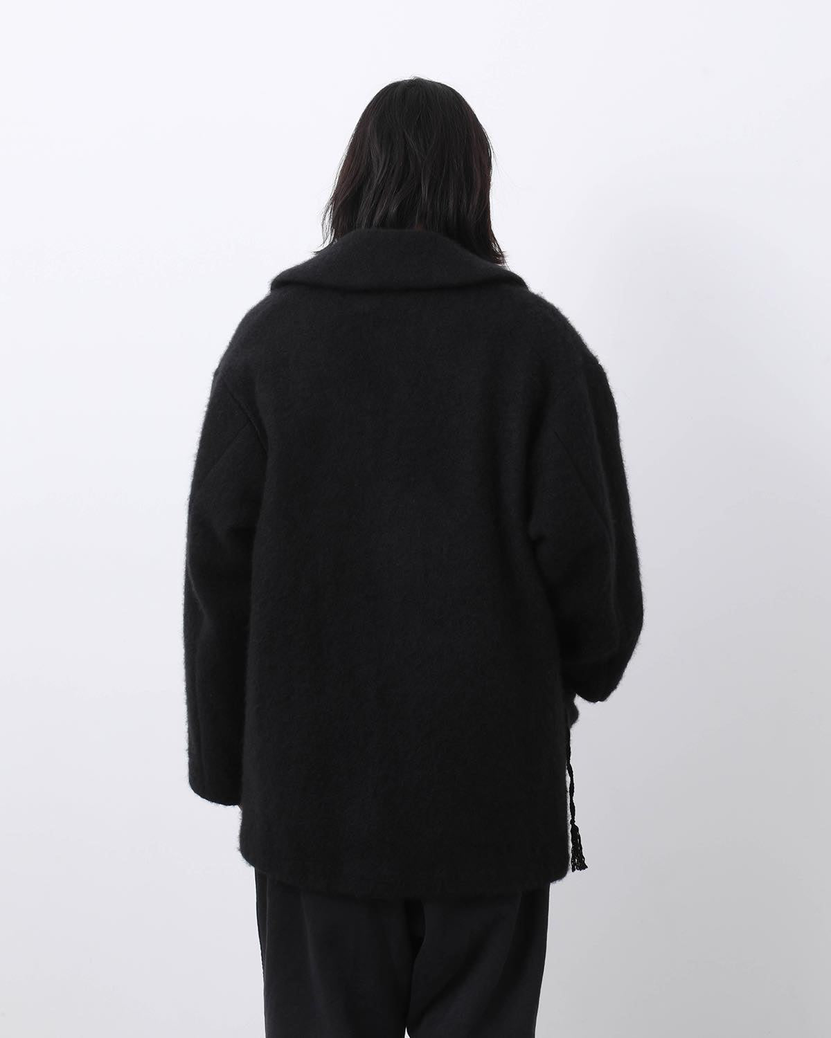 KASHMIR SHAWL COLLAR COAT