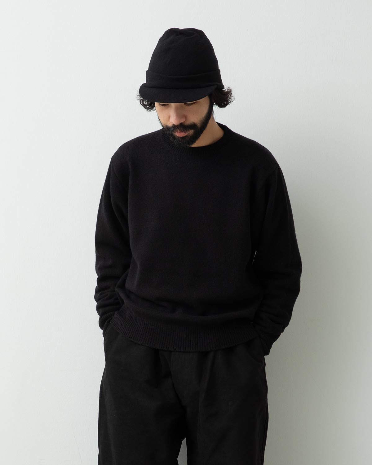 LAMBSWOOL CREWNECK KNIT