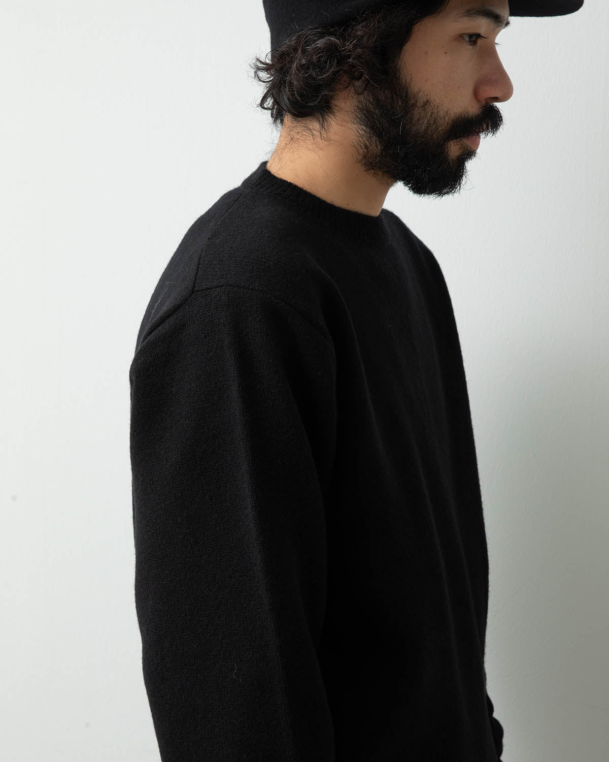 LAMBSWOOL CREWNECK KNIT