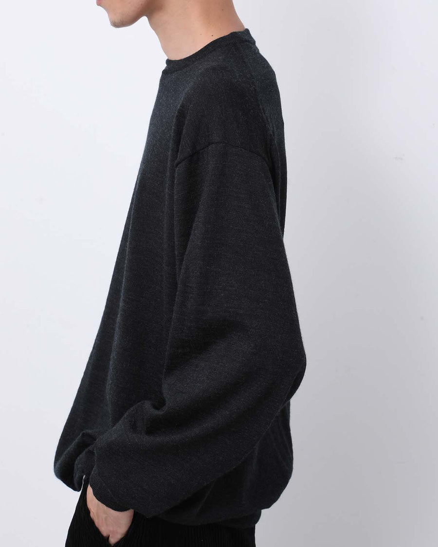 ウールクルーネックニット – COVERCHORD
