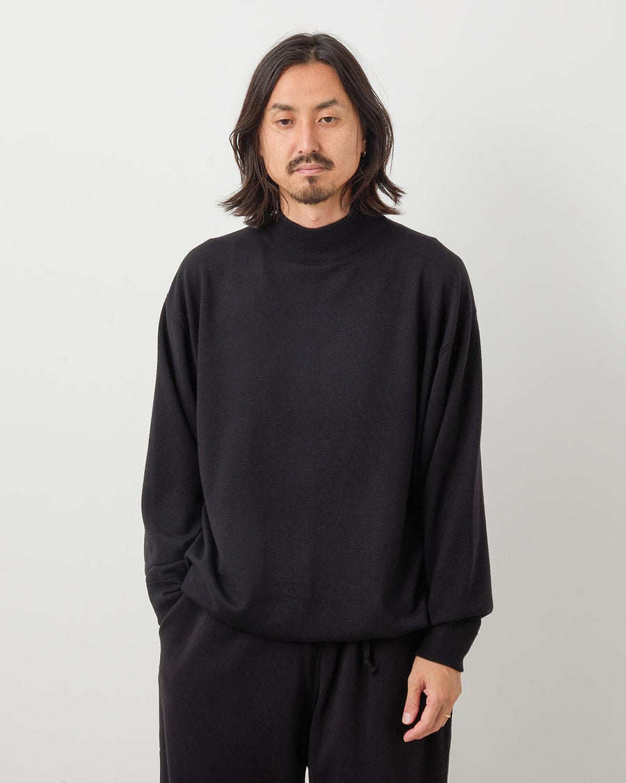 WOOL MOCK NECK KNIT – COVERCHORD