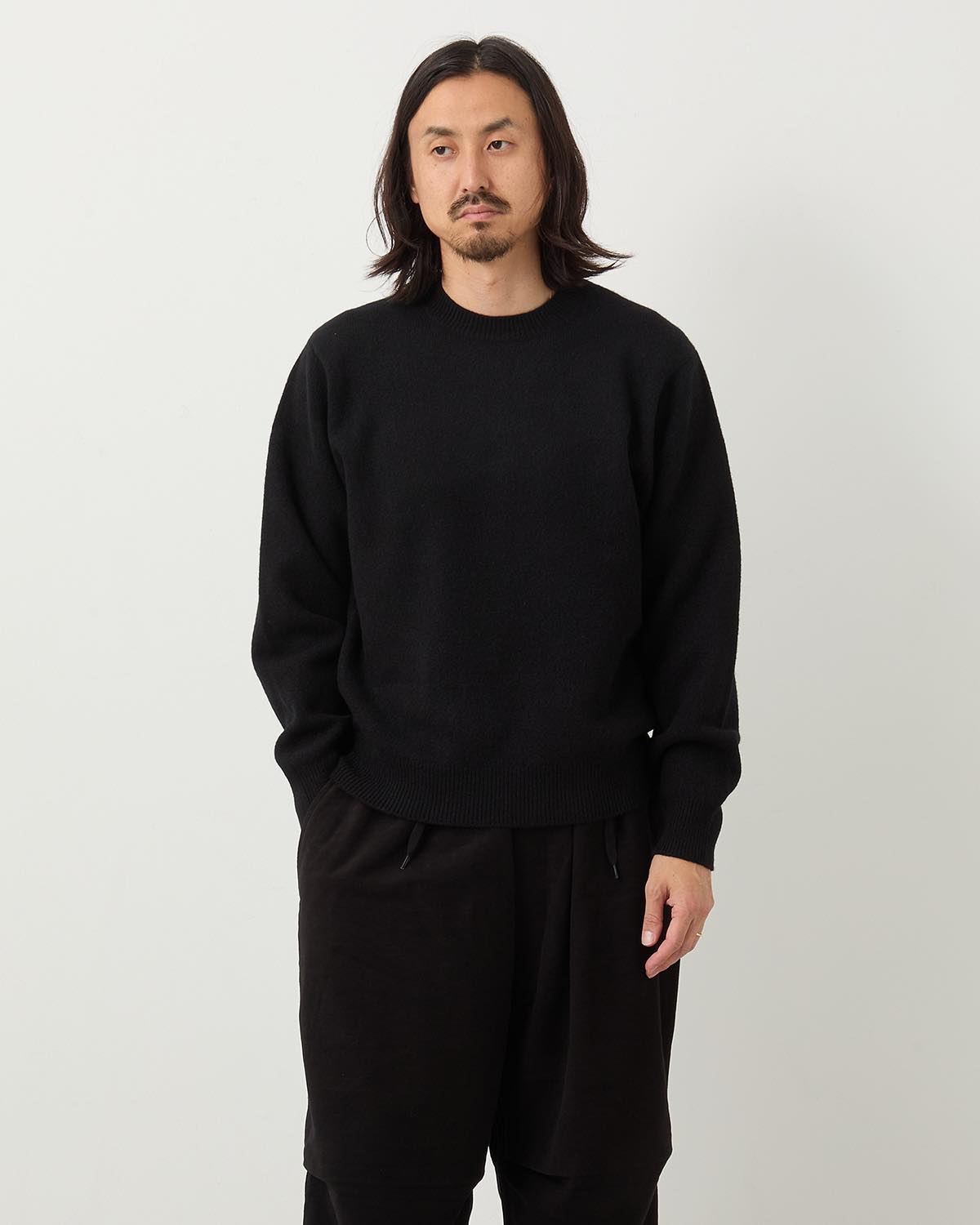 LAMBSWOOL CREW NECK KNITLAMBSWOOL CREW NECK KNIT