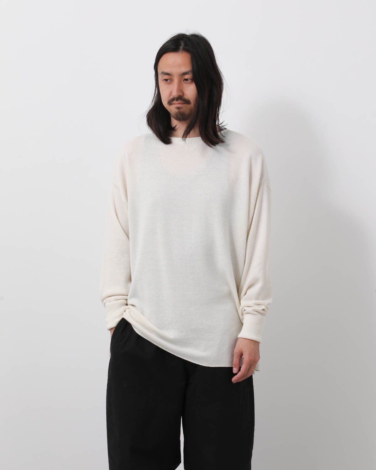 カシミヤ和紙コモリニット