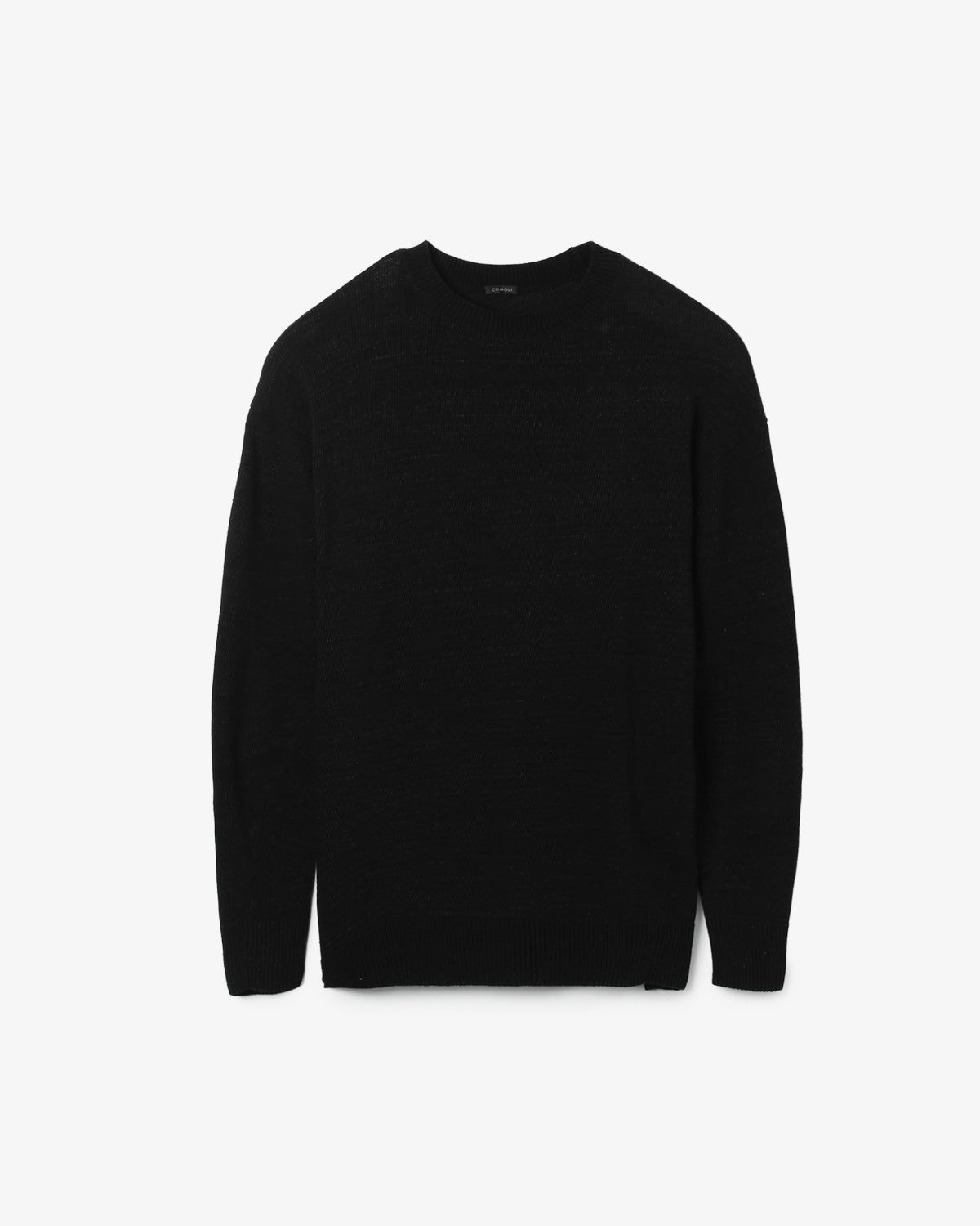 2026SS COMOLI 8Gクルーネックニット black サイズ3　美品 2026SS COMOLI 8Gクルーネックニット black サイズ3 - メルカリ