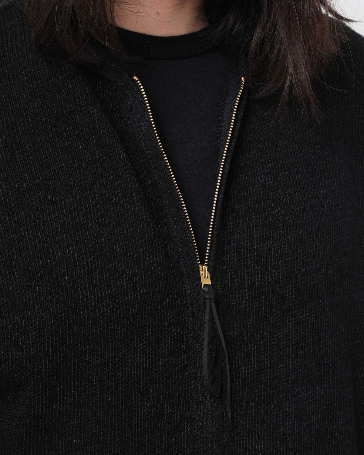 8Gジップカーディガン