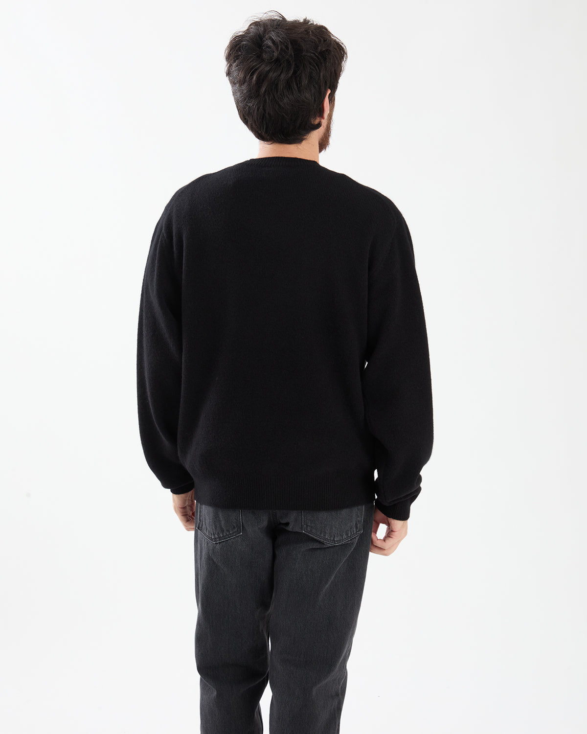 LAMBSWOOL CREW NECK KNIT