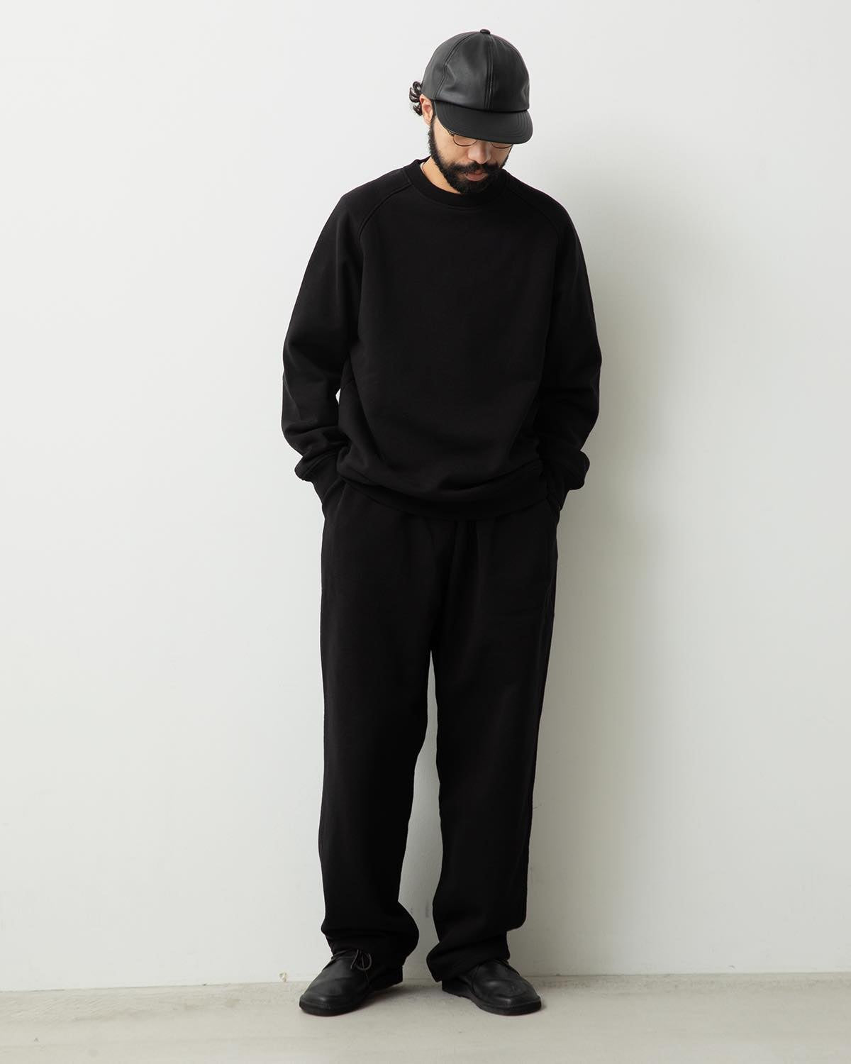 COTTON LOOP BACK PANTS