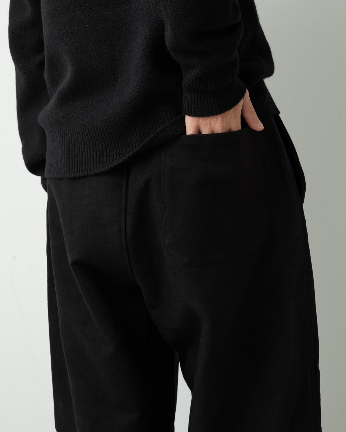 MOLESKIN DRAWSTRING PANTS