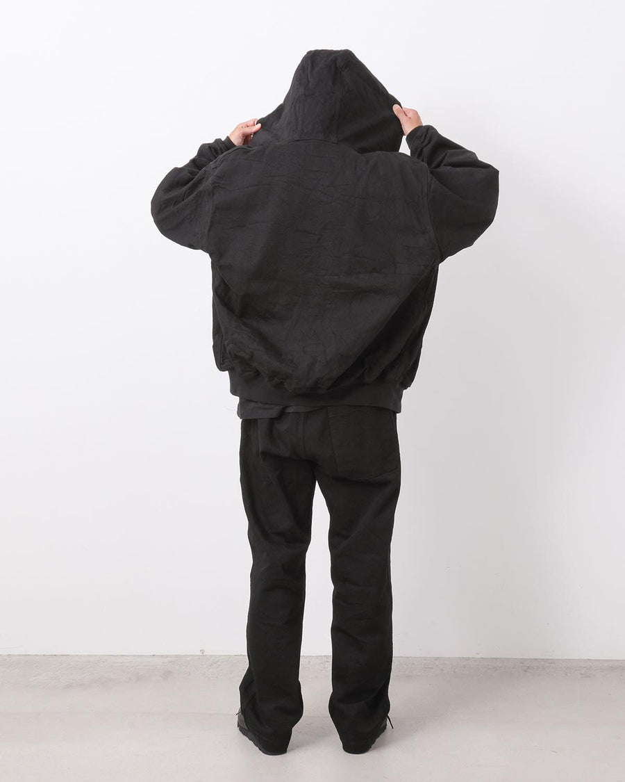 BLACK DENIM OVER PANTS – COVERCHORD