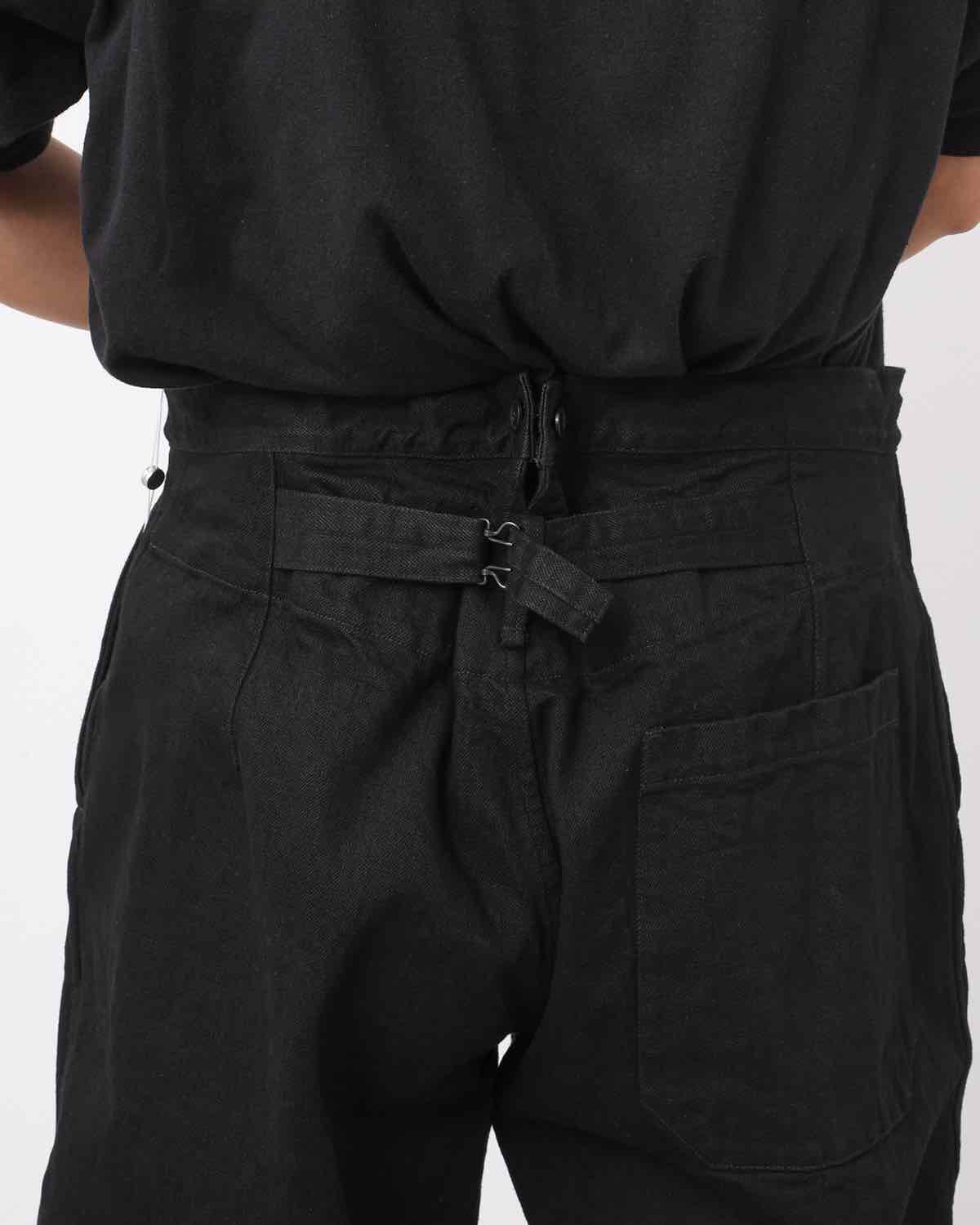 BLACK DENIM OVER PANTS – COVERCHORD