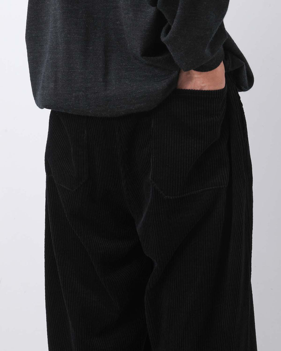 25AW コーデュロイ ドローストリングパンツ size2 COMOLI (コモリ) コーデュロイ ドローストリングパンツ