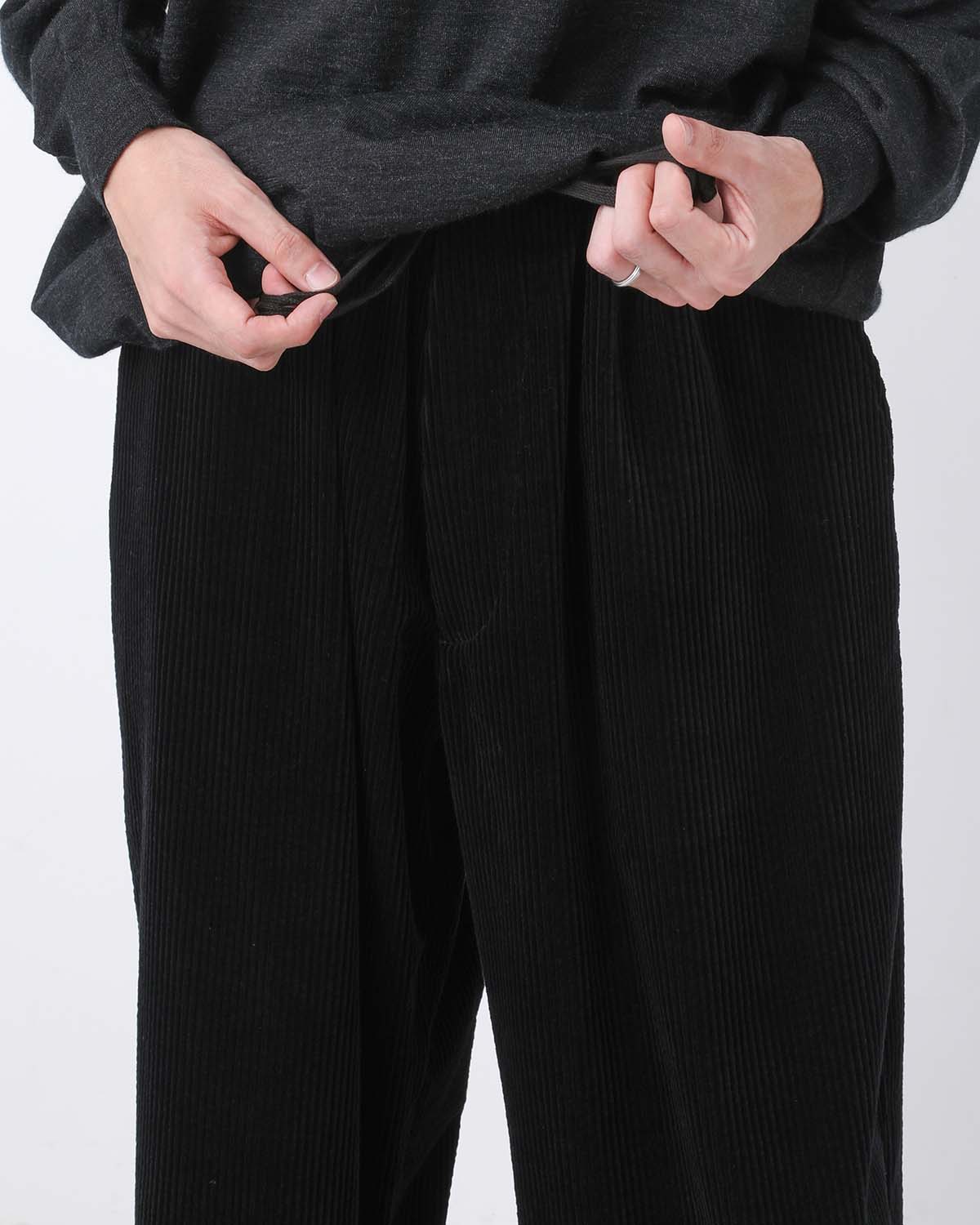 CORDUROY DRAWSTRING PANTS