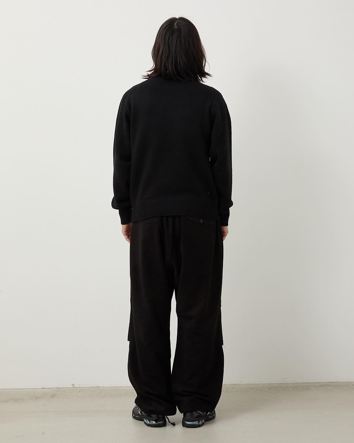 MOLESKIN KNEE TUCK PANTS