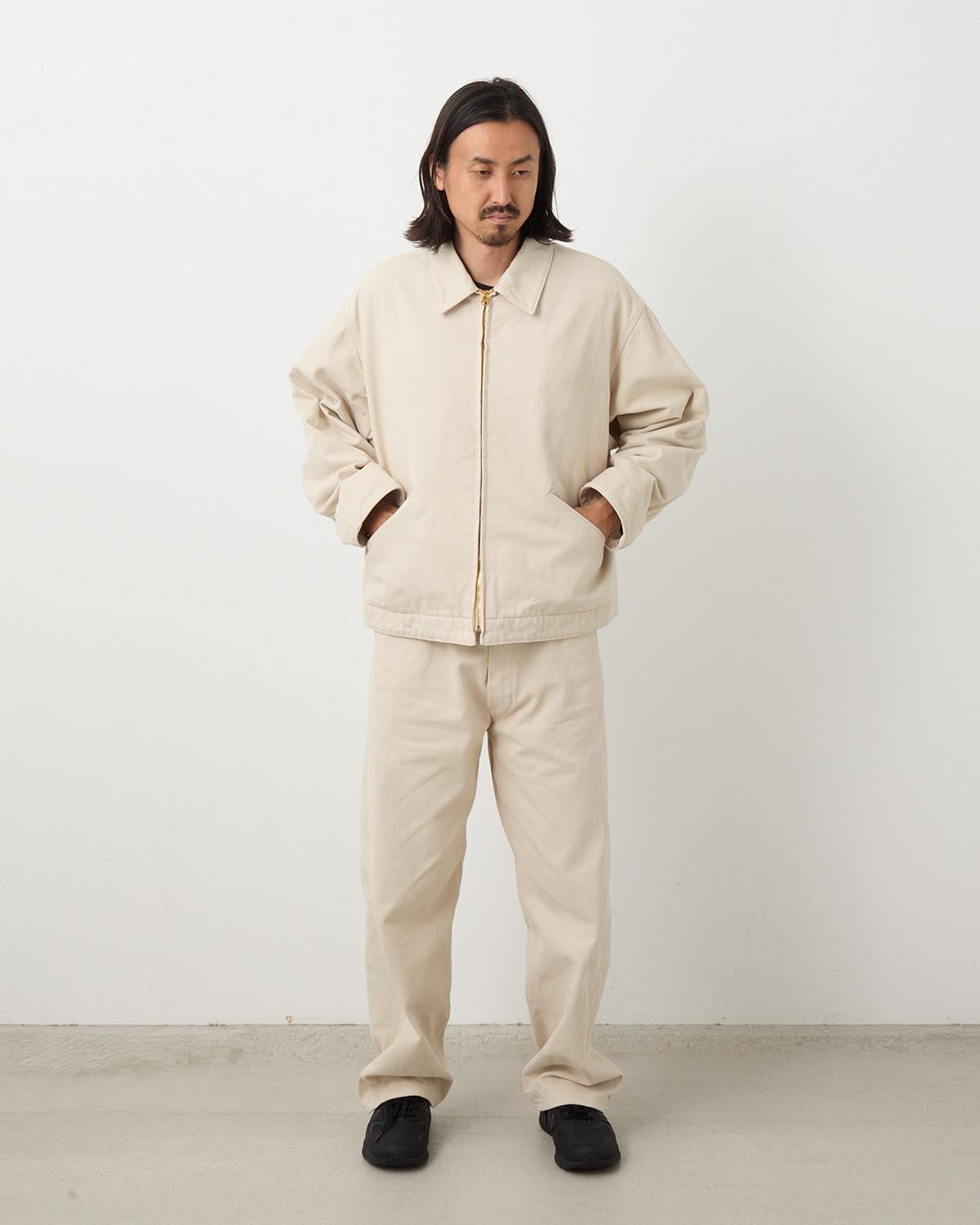 COTTON TWILL WORK PANTS