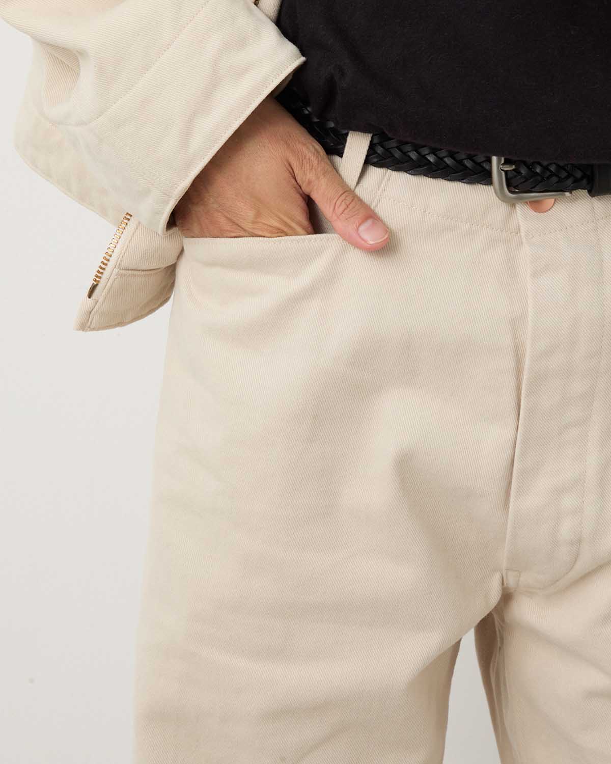 COTTON TWILL WORK PANTS