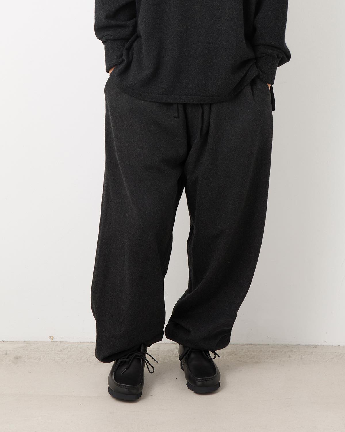 CASHMERE DRAWSTRING PANTS