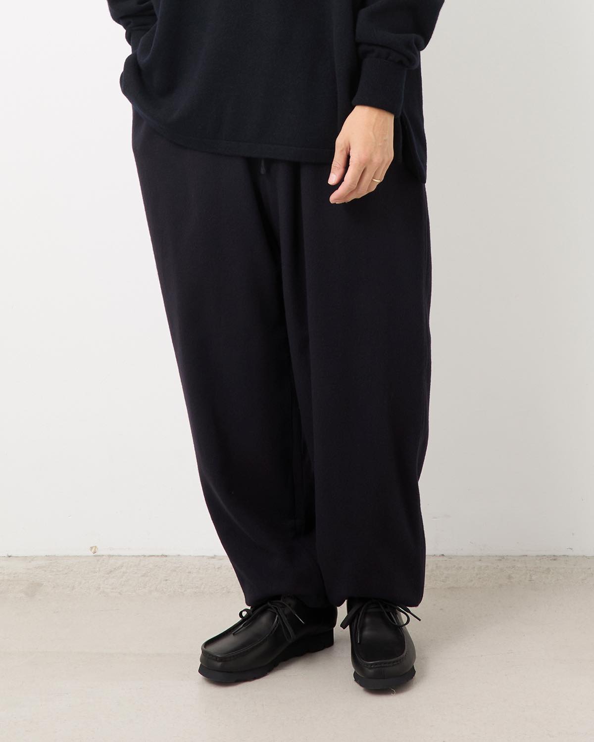 CASHMERE DRAWSTRING PANTS
