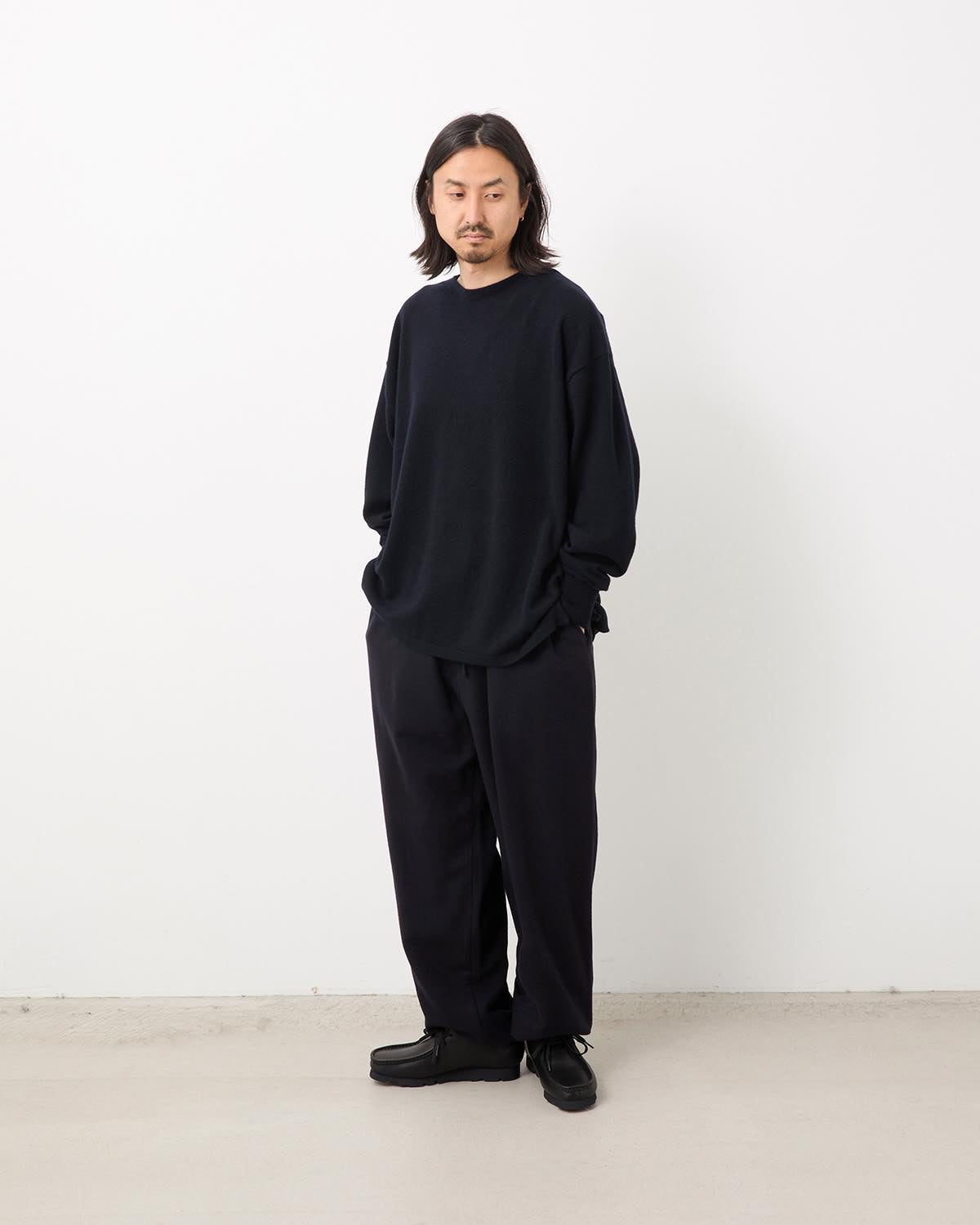 CASHMERE DRAWSTRING PANTS