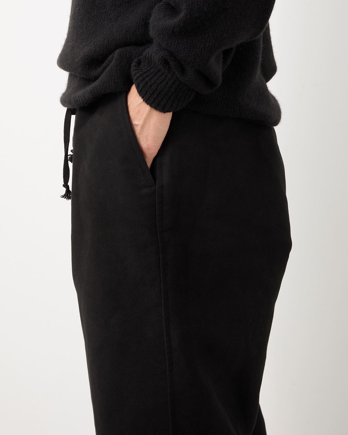 MOLESKIN DRAWSTRING PANTS